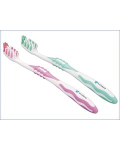 MIRADENT BROSSE À DENTS "CAREBRUSH WHITE" - VERTE